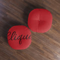 Red Signature Floor Pillow