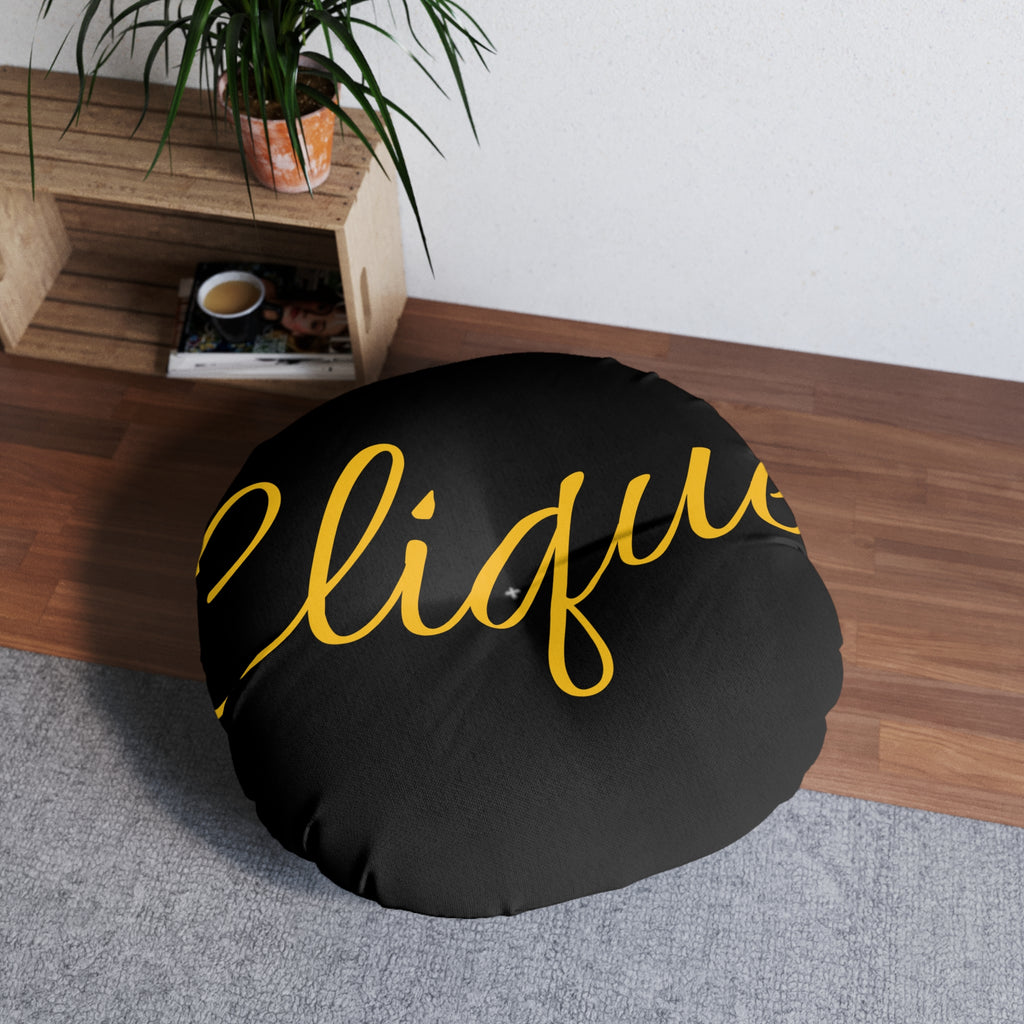 Black Signature Floor Pillow